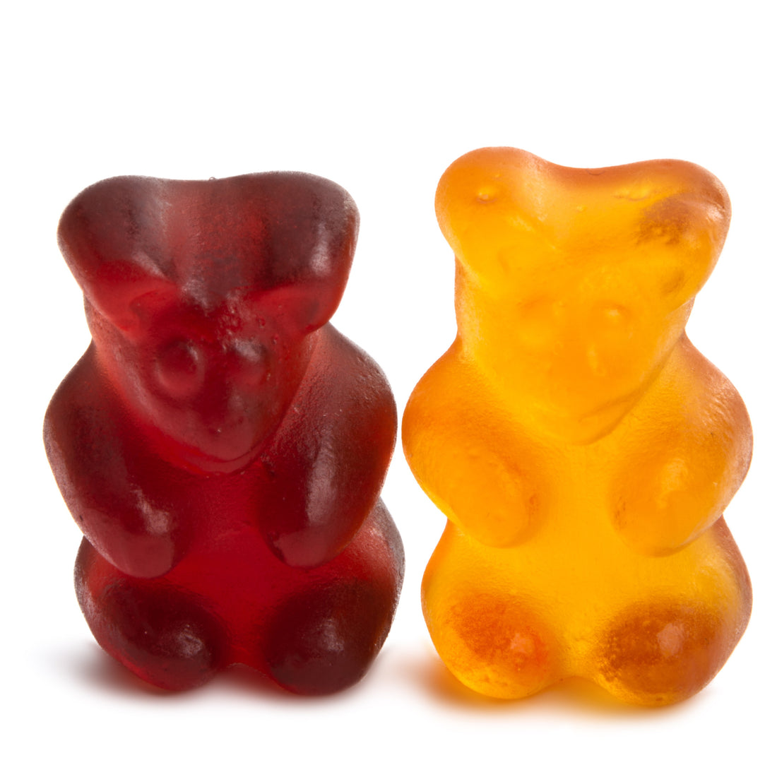 &lt;Two gummy teddy bears sat next to each other representing personnel, one purple blackcurrant and the other orange. Credit&gt; AdobeStock_305248957