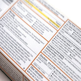 <Drug facts information on the carton of a drug product. Credit> 55582245 © Melinda Fawver | Dreamstime.com